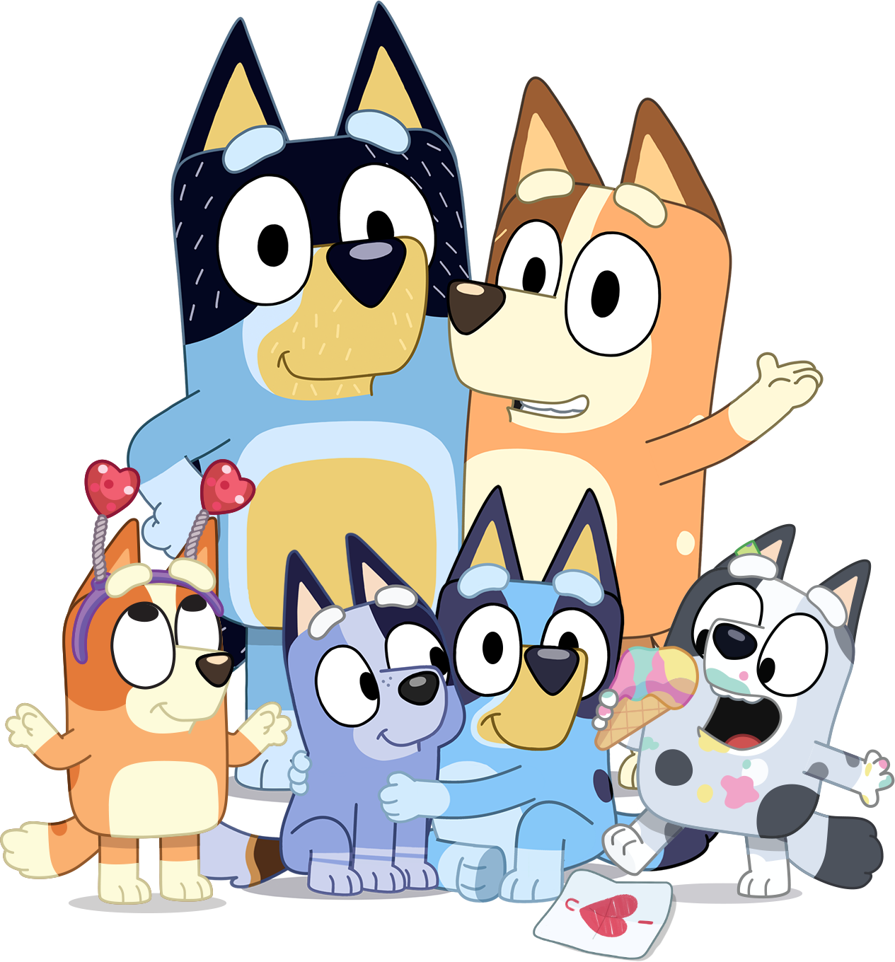 valentine's day - bluey official website